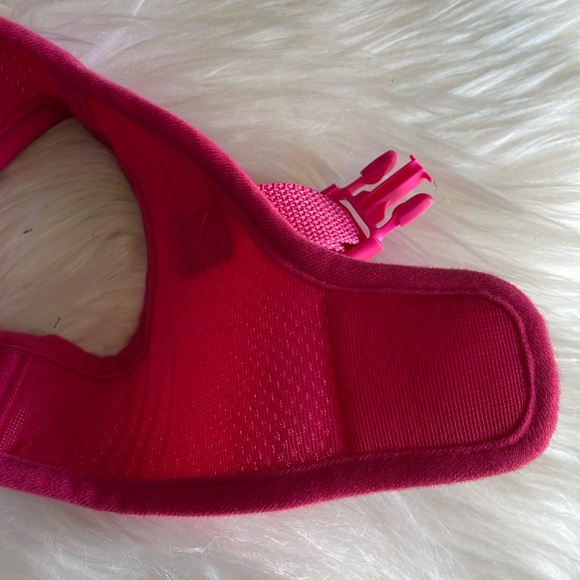 Simply Dog Pink Perforated Dog 🐕 Harness - Picture 3 of 10